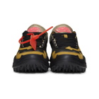 Off-White Black and Tan Odsy-1000 Sneakers