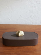 Assouline - Pebbled Leather Trinket Box