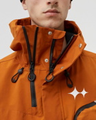 Bstn Brand Oversized Shell Jacket Orange - Mens - Shell Jackets