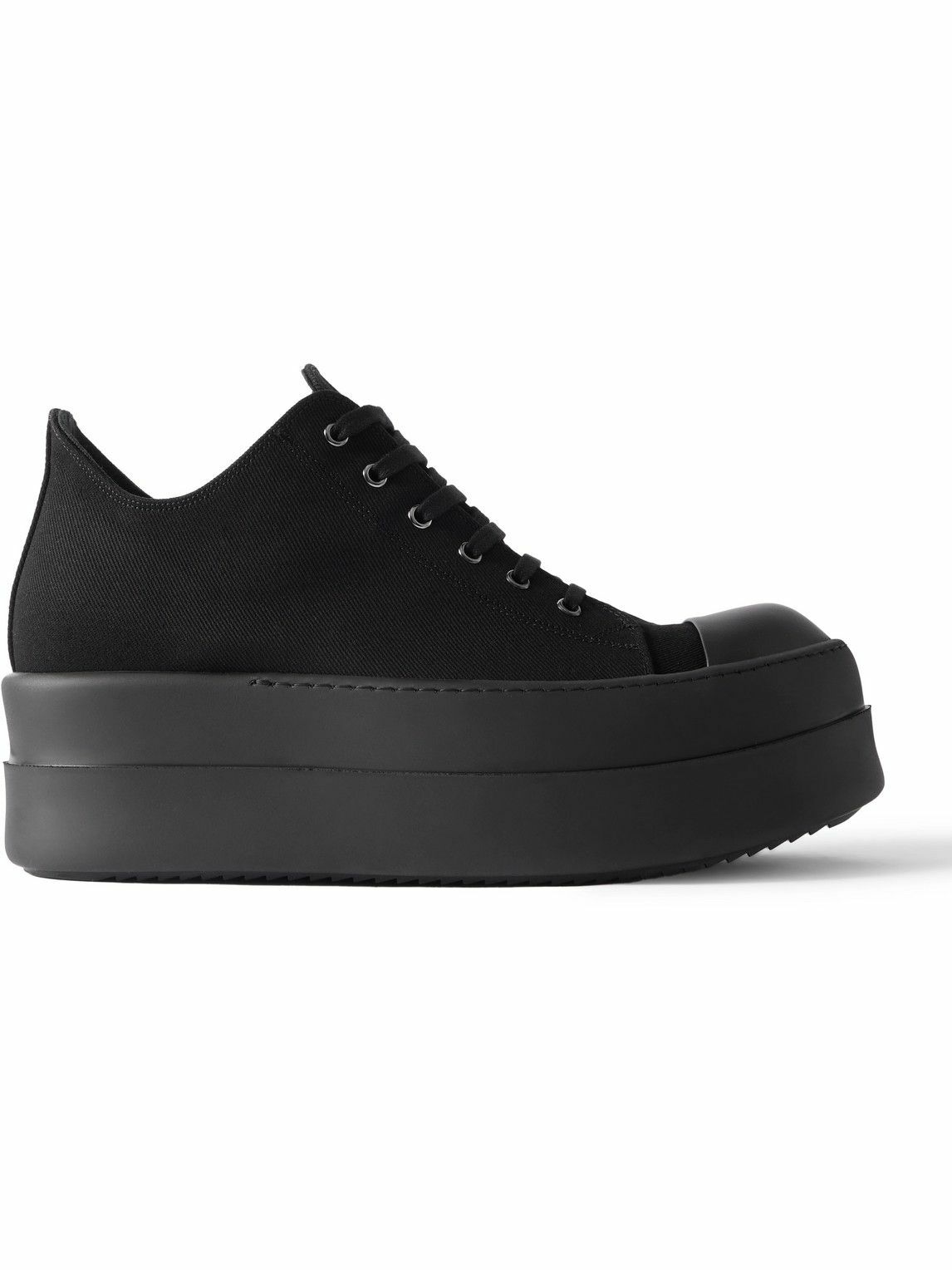 DRKSHDW by Rick Owens - Hexa Denim High-Top Sneakers - Black