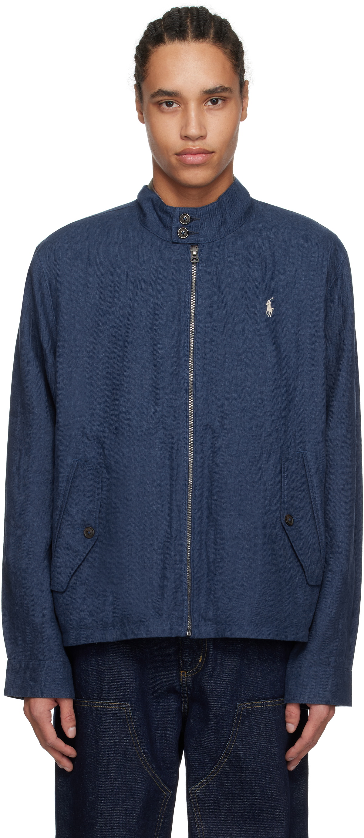 Polo Ralph Lauren Navy 'The Bedford' Reversible Jacket Polo Ralph
