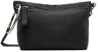 Dries Van Noten Black Leather Messenger Bag