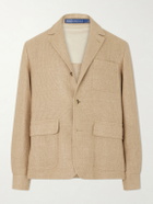 Polo Ralph Lauren - Linen and Cotton-Blend Woven Blazer - Neutrals