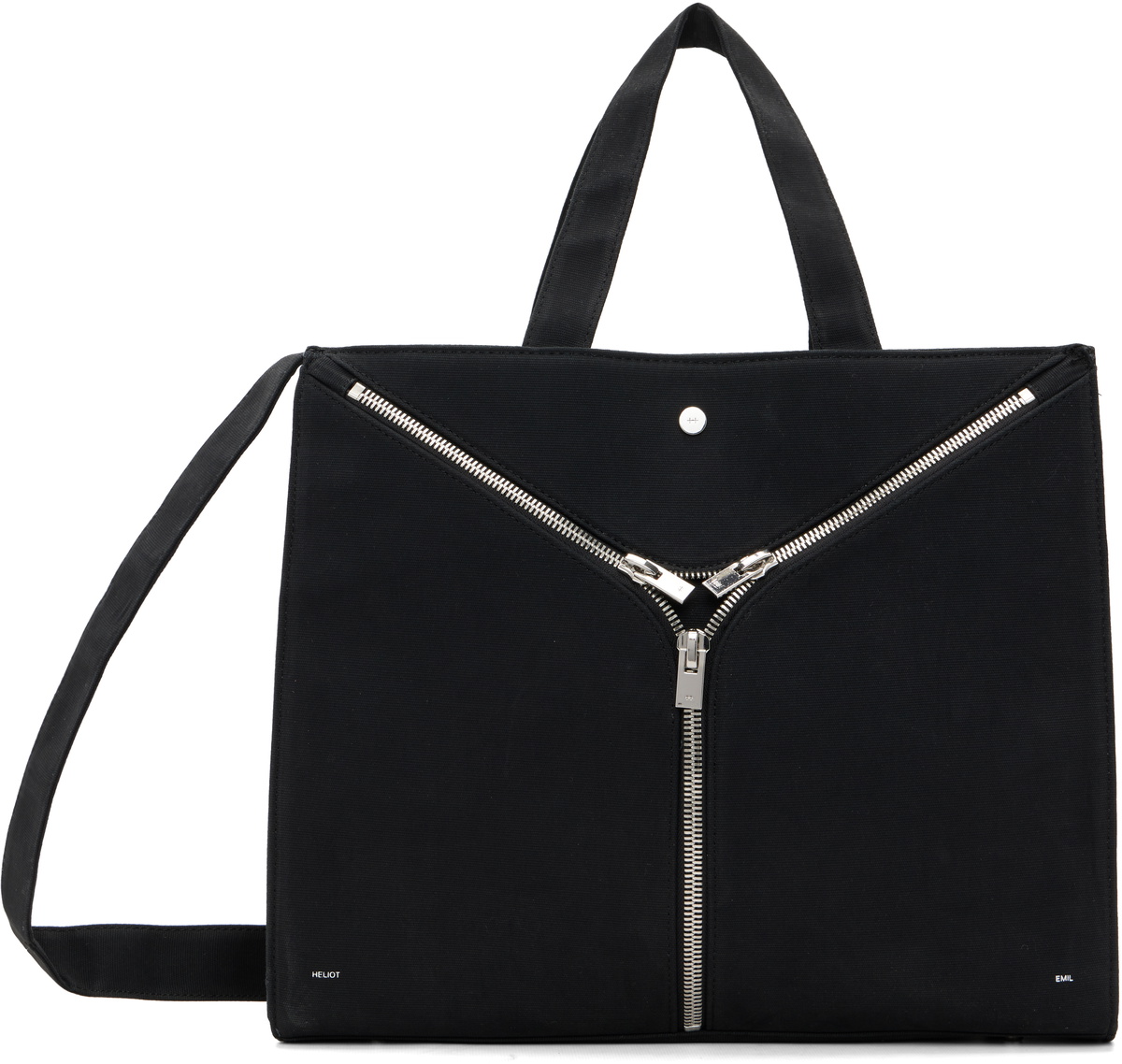 HELIOT EMIL Black Tecton Tote