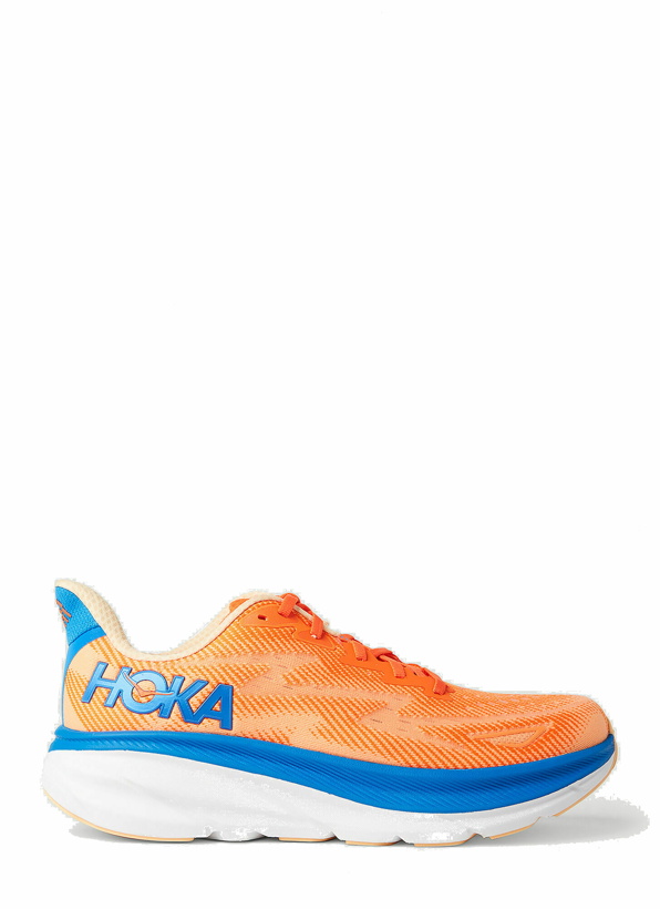 Photo: Hoka One One - Clifton 9 Sneakers in Orange