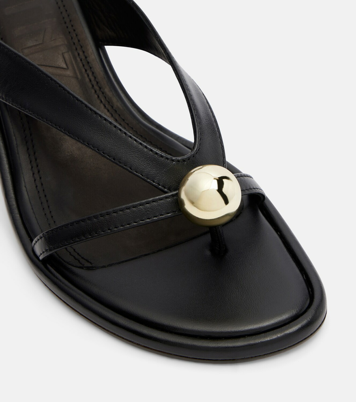 Souliers Martinez Estela leather thong sandals