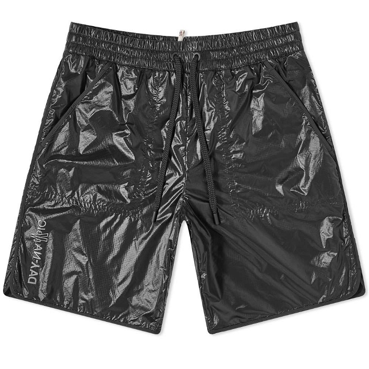Photo: Moncler Grenoble Day-namic Metallic Nylon Shorts
