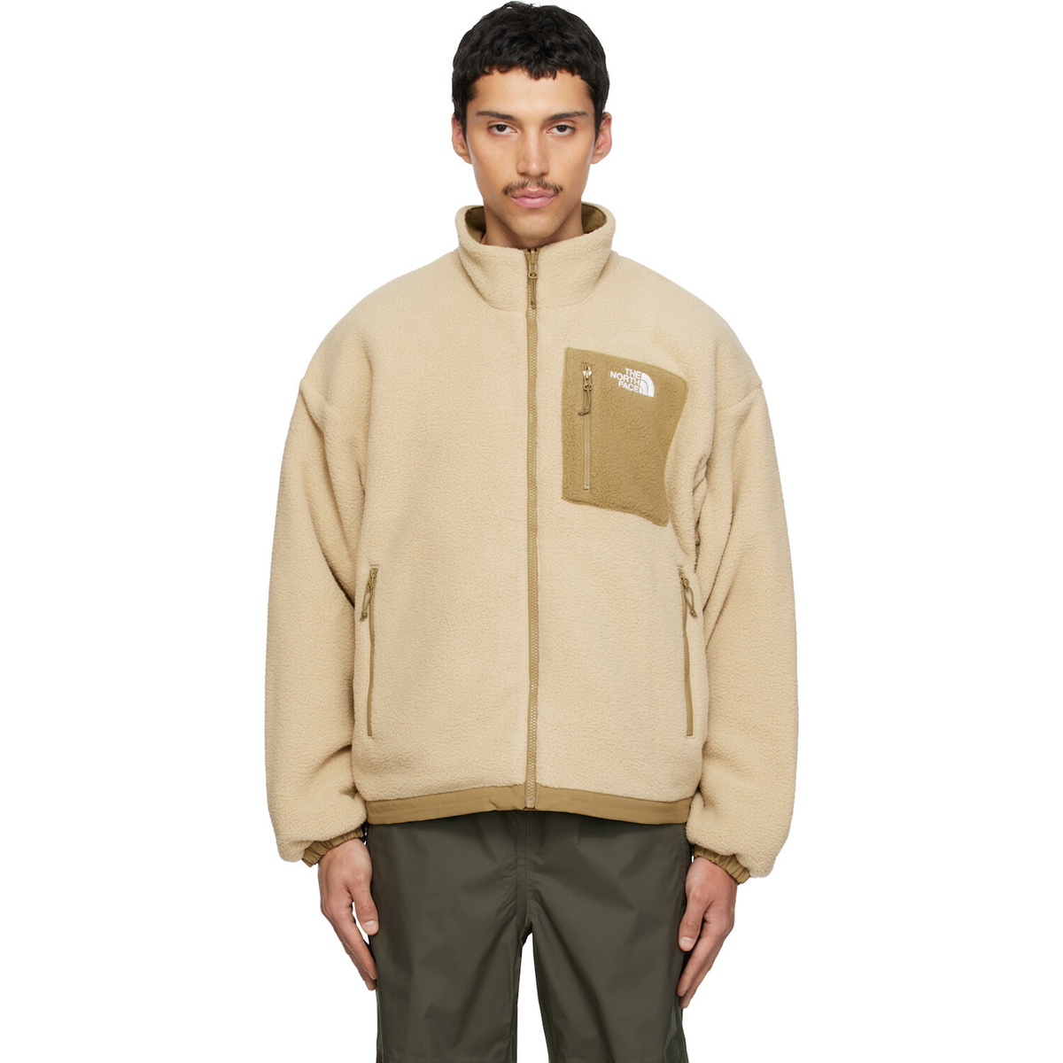 The North Face Beige & Khaki Yumiori Reversible Jacket