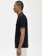 Fred Perry Polo Shirt Black   Mens