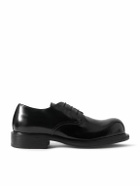 Acne Studios - Glossed-Leather Derby Shoes - Black