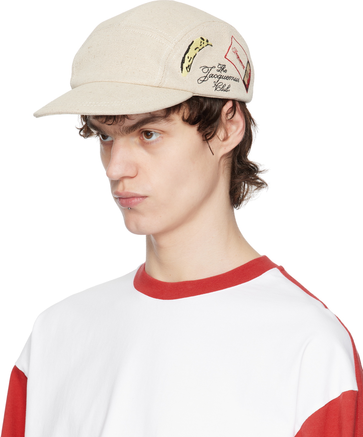 JACQUEMUS Beige 'La Casquette Liga' Cap Jacquemus