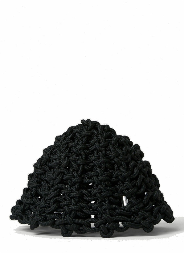 Photo: Knot Beanie Hat in Black