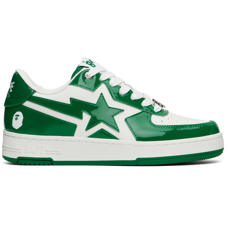 Photo: BAPE Green BAPE STA Icon #1 Sneakers