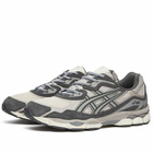 Asics Men's Gel-Nyc Sneakers in Oatmeal/Obsidian Grey