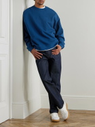 Canada Goose - Rove Logo-Embroidered Cotton-Jersey Sweatshirt - Blue