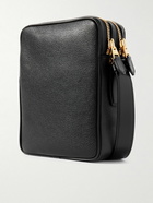 TOM FORD - Full-Grain Leather Messenger Bag