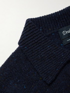 Drake's - Merino Wool Sweater - Blue