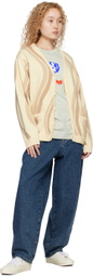 Dime Beige Lightweight Cardigan