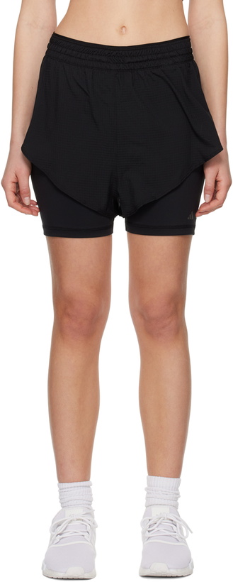 Photo: adidas Originals Black Perforated Shorts