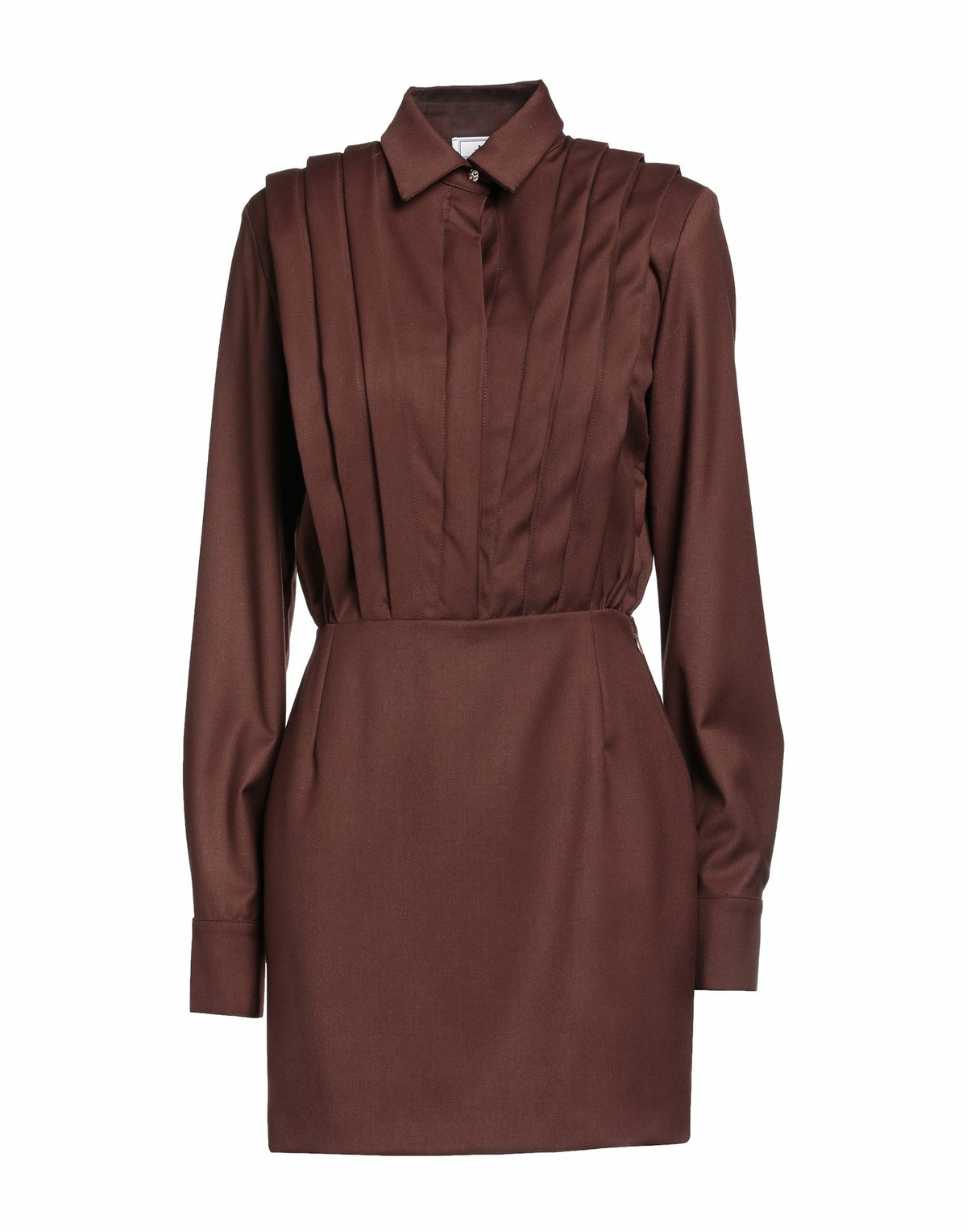 Jijil Womens Mini dress Chocolate in Brown