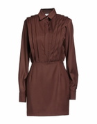 Jijil Womens Mini dress Chocolate in Brown
