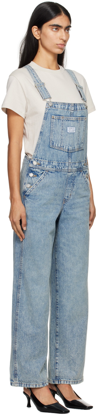 Levi's Blue Vintage Denim Overalls
