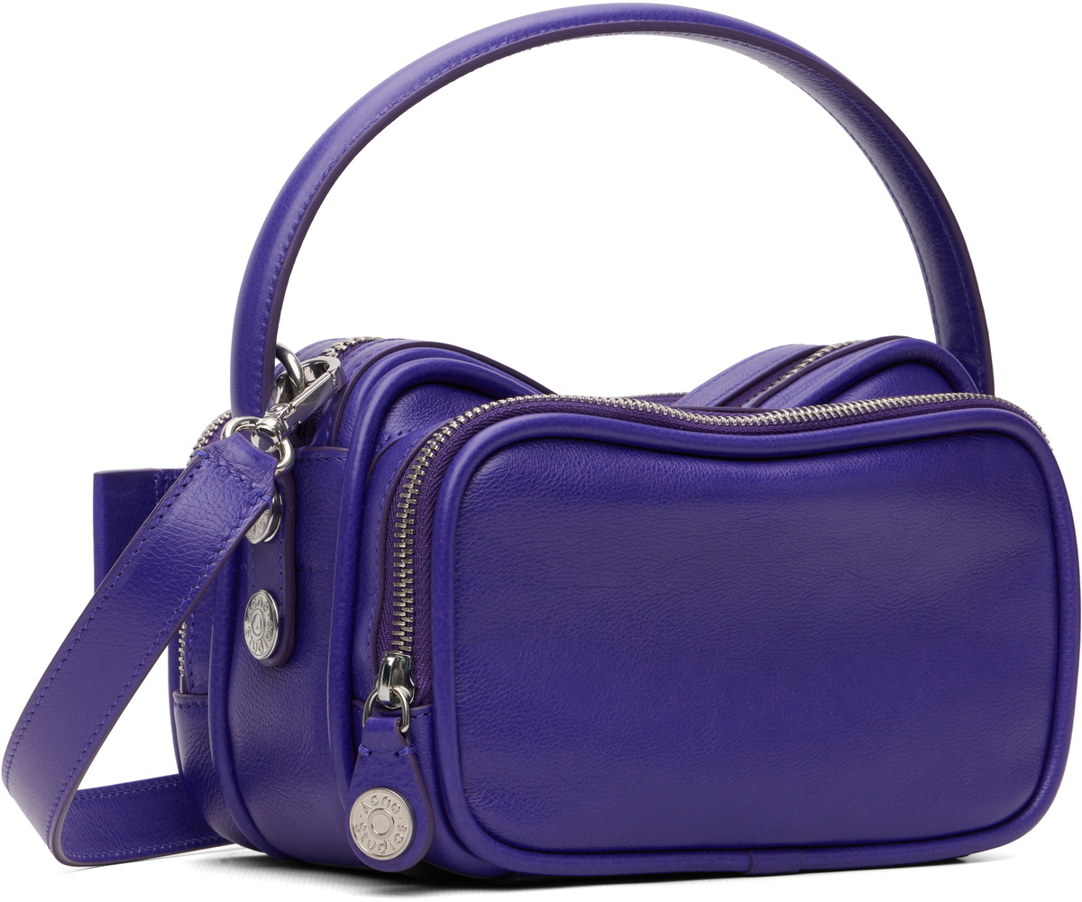 Acne Studios Purple Camero Kit Crossbody Bag