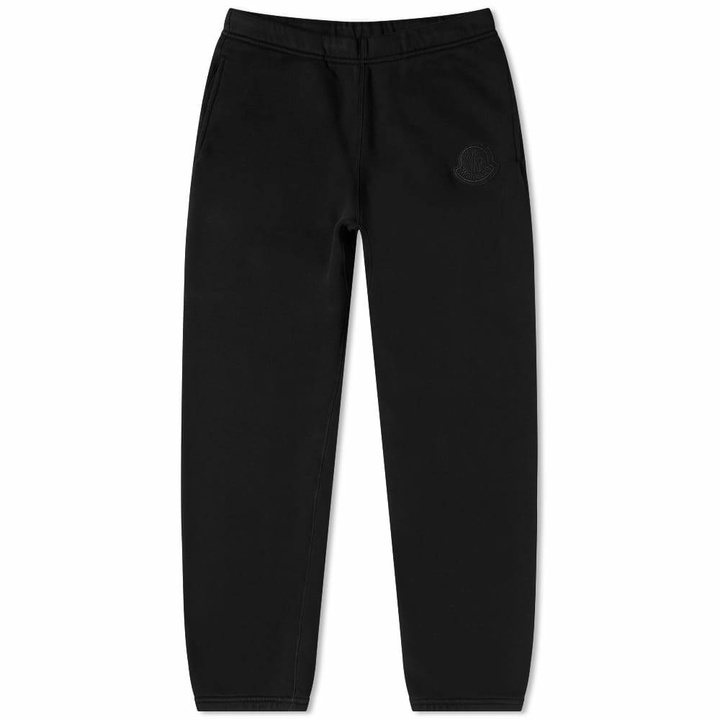 Photo: Moncler Men's Genius 1952 Tonal Logo Sweat Pant in Black