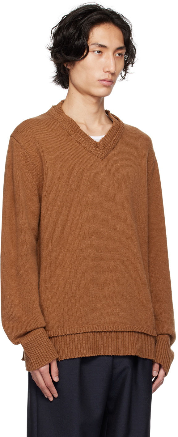 Elbow Patch Maison Margiela Pull Maison Margiela Elbow Patch Knit