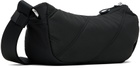 GANNI Black Small Quilted Baguette Bag