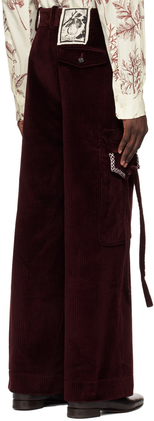 S.S.Daley Burgundy Dennis Cargo Pants