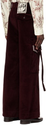 S.S.Daley Burgundy Dennis Cargo Pants
