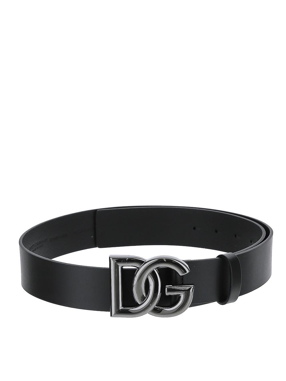 Photo: Dolce & Gabbana Logo Belt