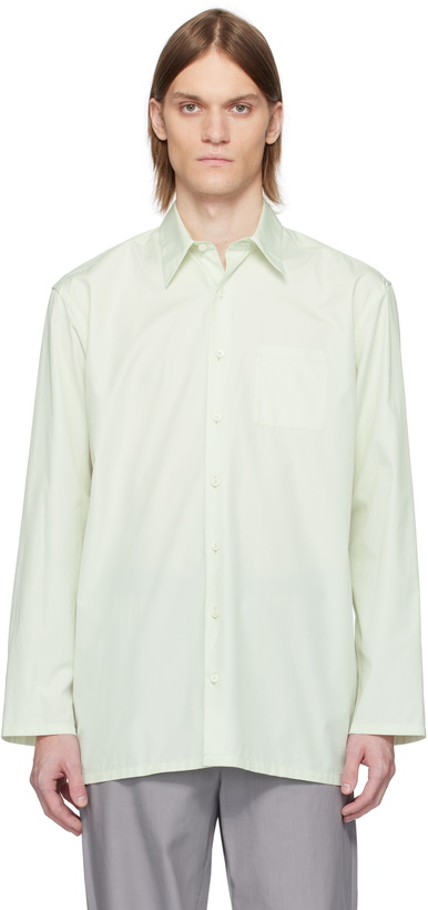 Photo: Rier Green Popeline Cotton Shirt