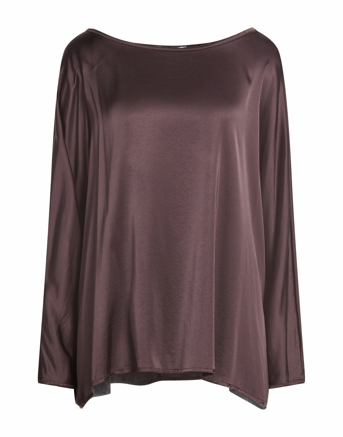 Manila Grace Womens Top Chocolate in Brown