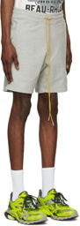 Rhude Grey Terry Shorts