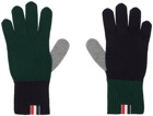 Thom Browne Green Fun-Mix Gloves