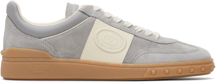 Photo: Valentino Garavani Gray Upvillage Low Top Sneakers