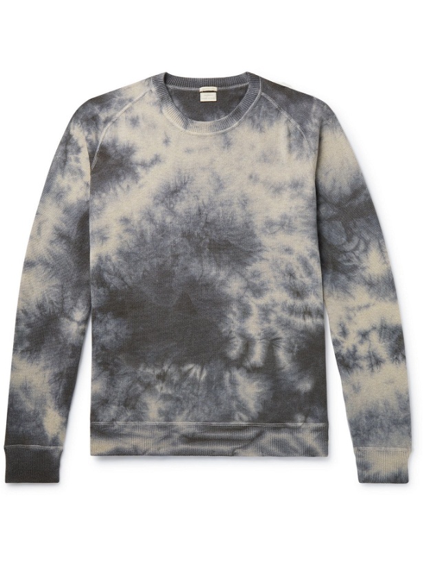 Photo: MASSIMO ALBA - Tie-Dyed Cashmere Sweater - Blue - S