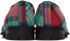 Vivienne Westwood Multicolor Check Utility Oxfords