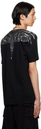 Marcelo Burlon County of Milan Black Printed T-Shirt