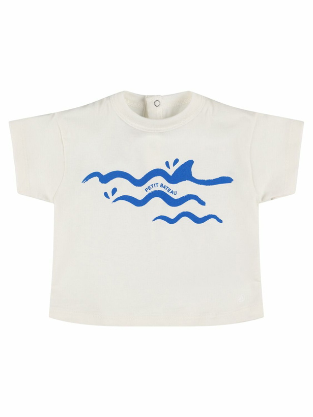 Photo: PETIT BATEAU Printed Cotton Jersey T-shirt