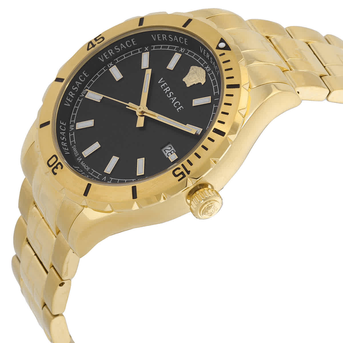 Versus by Versace Hellenyium Quartz Black Dial Mens Watch VE3A00820
