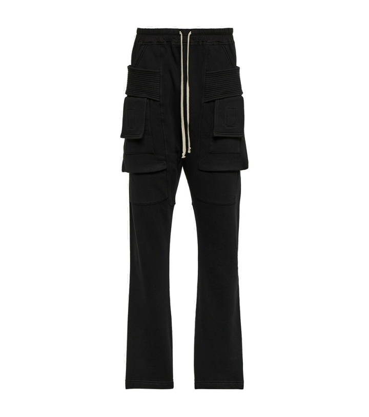 Photo: DRKSHDW by Rick Owens - Straight cotton cargo sweatpants