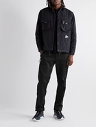 And Wander - Air Hold Straight-Leg Fleece-Panelled Shell Trousers - Black