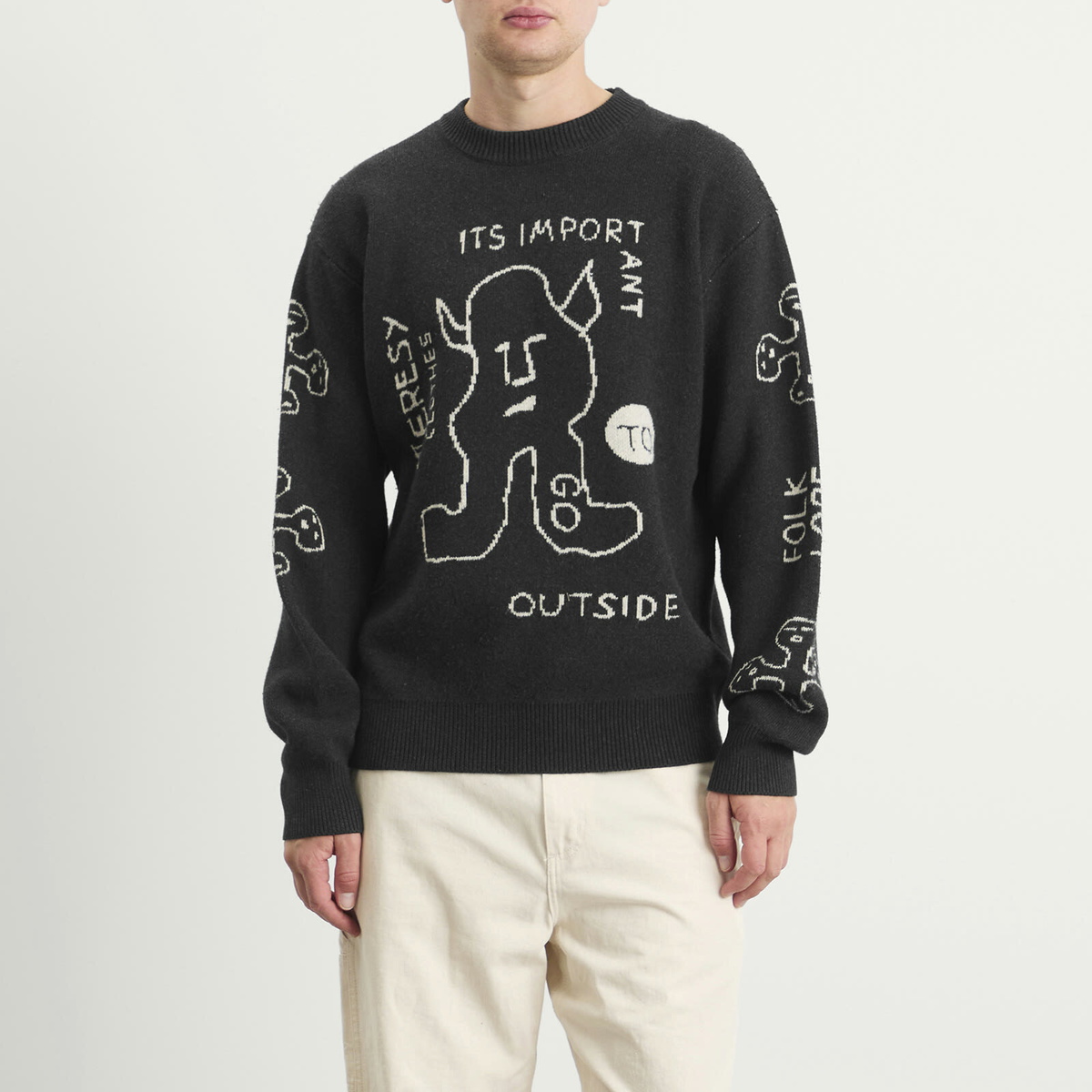 Heresy Men's Outdoors Knit in Black