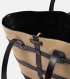 Altuzarra Park Place Large suede tote bag