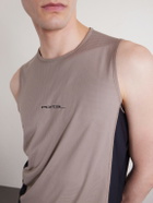 Portal - Range Light Polartec Polartec® Running Tank Top - Brown
