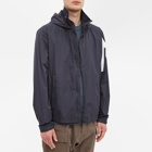 Moncler Men's Fetuque M Logo Hooded Windbreaker in Navy