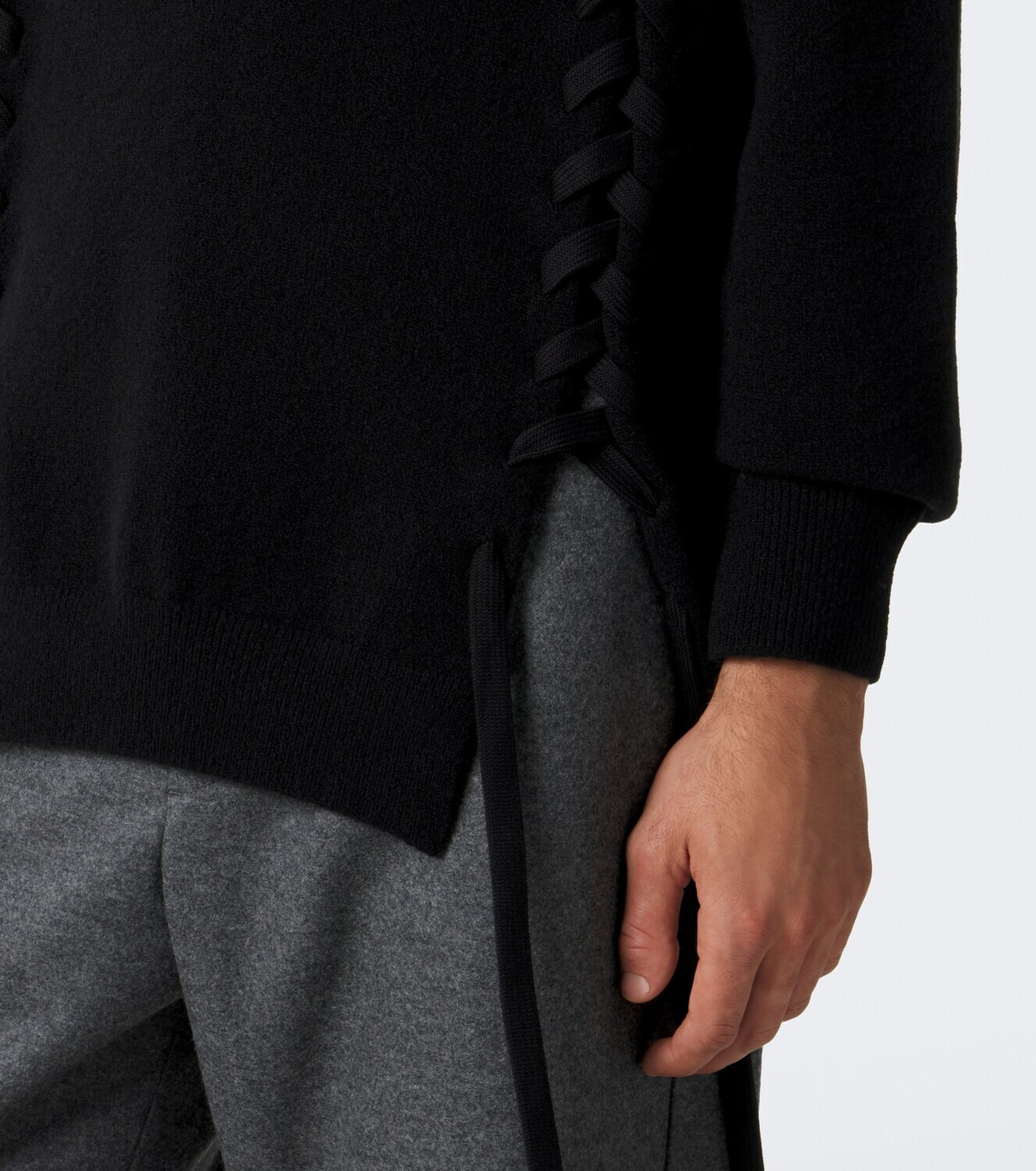 Simone Rocha Braided wool-blend sweater